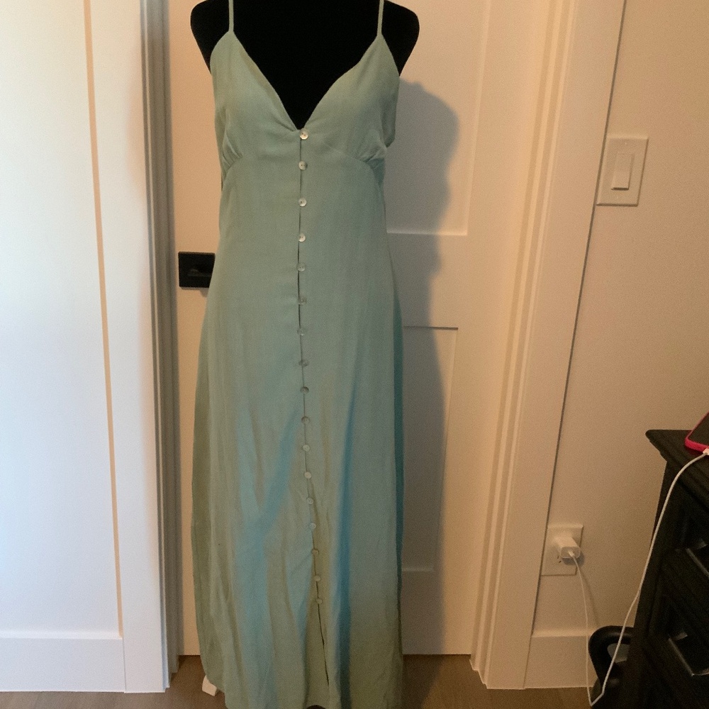Mint Green maxi dress